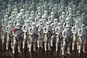 Poster Star Wars Episode VII: The Force Awakens - Stormtrooper Army