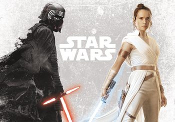 Poster Star Wars - Kylo & Rey