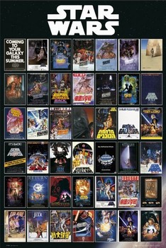 STAR WARS - movie posters Poster