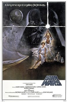 Poster Star Wars - Na galáxia