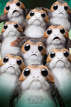 Star Wars The Last Jedi - Many Porgs Poster