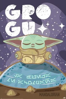 Poster Star Wars: The Mandalorian - Cute Grogu