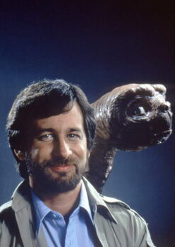 Poster Steven Spielberg and E.T.