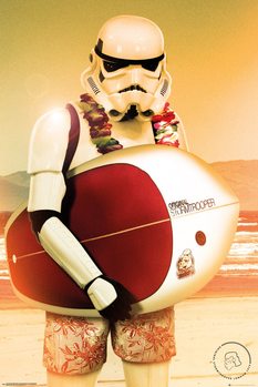 Stormtrooper - Surf Poster