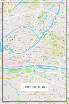 Poster Strasbourg color