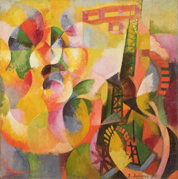 Poster Sun Tower, Airplane, 1913