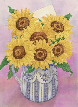 Плакат Sunflowers, 1998