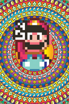 Poster Super Mario - Power Ups