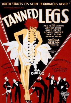 Плакат Tanned legs de MarshallNeilan, 1929