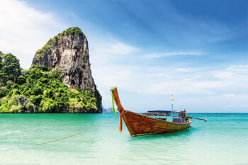 XXL Poster Thailand - Thai Boat