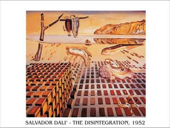 The Disintegration of the Persistence of Memory, 1952-54 Art Print