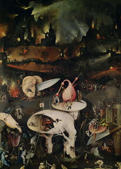 Poster The Garden of Earthly Delights, 1490-1500