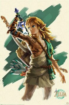 Poster The Legend Of Zelda: Tears Of The Kingdom - Link Unleashed
