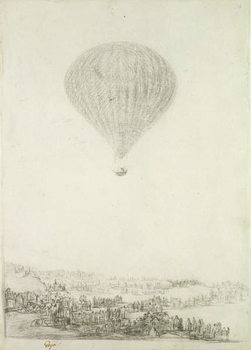 Poster The Montgolfier Brothers, c.1800-08
