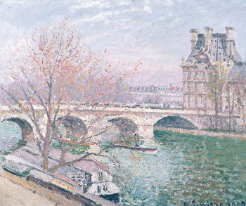 Canvas Print The Pont-Royal and the Pavillon de Flore, 1903 (oil on canvas
