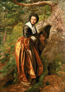 Poster The Proscribed Royalist, 1651, 1852-53