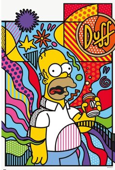 Poster The Simpsons - Donut Worry