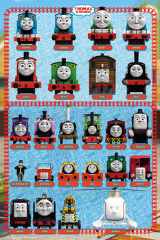 Poster Thomas and Friends - Characters