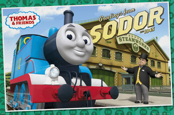 Poster THOMAS AND FRIENDS - postcard