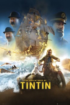 Poster TINTIN - one sheet