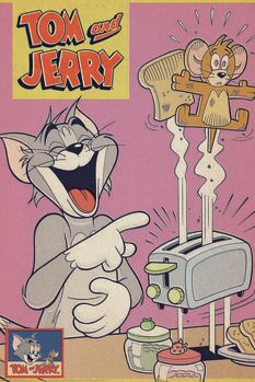 Poster Tom & Jerry - Comics Cover