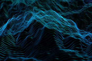 Poster Topographic Lines in Motion,  c.2015-2025