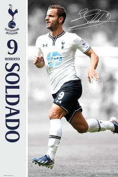 Poster Tottenham Hotspur FC - Soldado 13/14