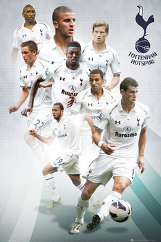Poster Tottenham Hotspur - players 12/13