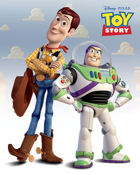 Poster Toy Story - Woody & Buzz