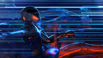 Poster Trasnparent Speed Driver and Lines,  c.2015-2025