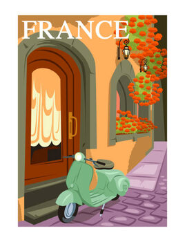 Poster Travel Destination Vector Poster