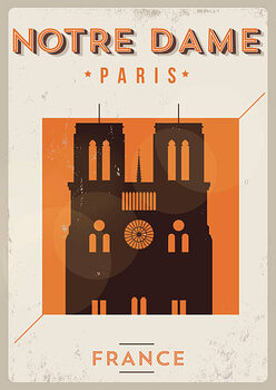 Poster Typographic Paris City Poster Design