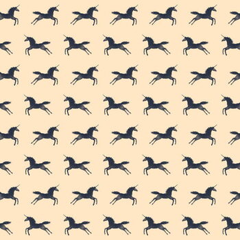 Poster Unicorns - Pattern, 2018