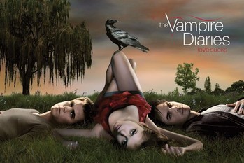 Poster VAMPIRE DIARIES - crow