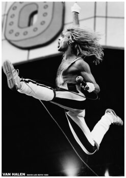 Poster Van Halen - David Lee Roth 1980
