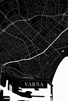 Canvas Print Varna black