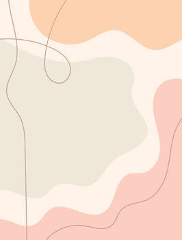 Poster Vertical design template with abstract shapes