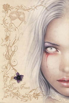 Poster Victoria Frances - blood tears