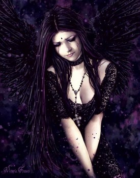 Poster Victoria Frances - lamenting angel
