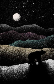 Плакат wandering bear, 2019