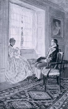 Poster Washington and Mary Philipse