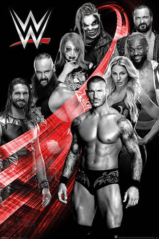 Poster WWE - Superstars Swoosh