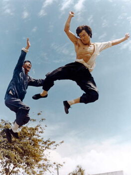 Canvas Print Ying-Chieh Han And Bruce Lee, Big Boss 1971