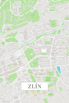 Canvas Print Zlin color