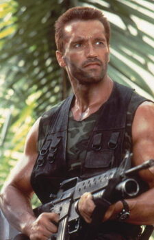Sticker Predator Directed By John Mctiernan, 1987