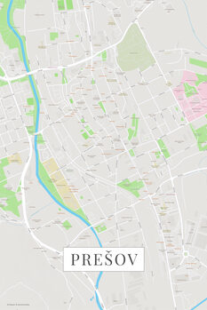 Принти на полотні Presov color