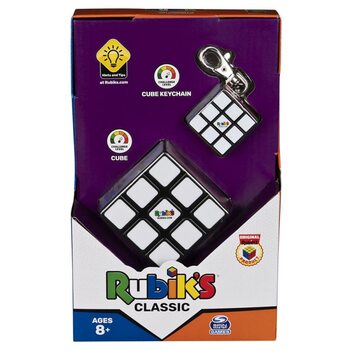 Privjesak za ključ Rubik's Cube Classic Set 3x3 + Keychain