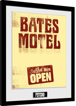Poster emoldurado Psycho - Open