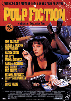 3D Αφίσα PULP FICTION - one sheet