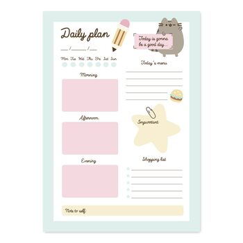 Planner Pusheen - Foodie Collection